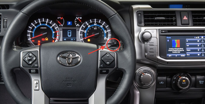 Locating the TPMS Reset Button on Your Toyota 4Runner