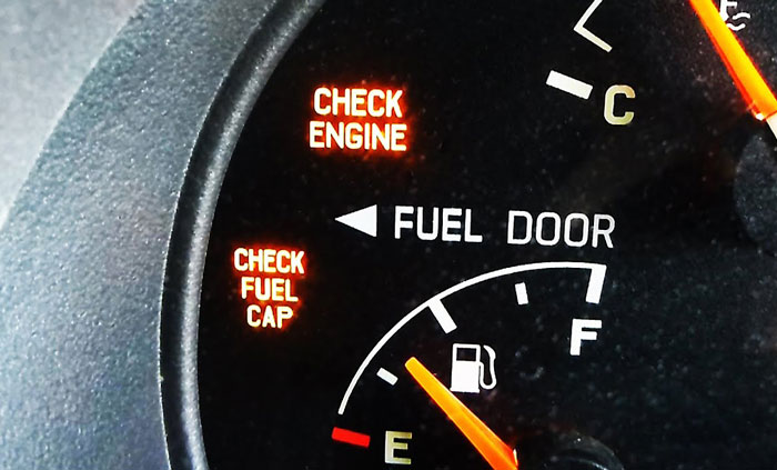 Steps to Reset the Check Gas Cap Message