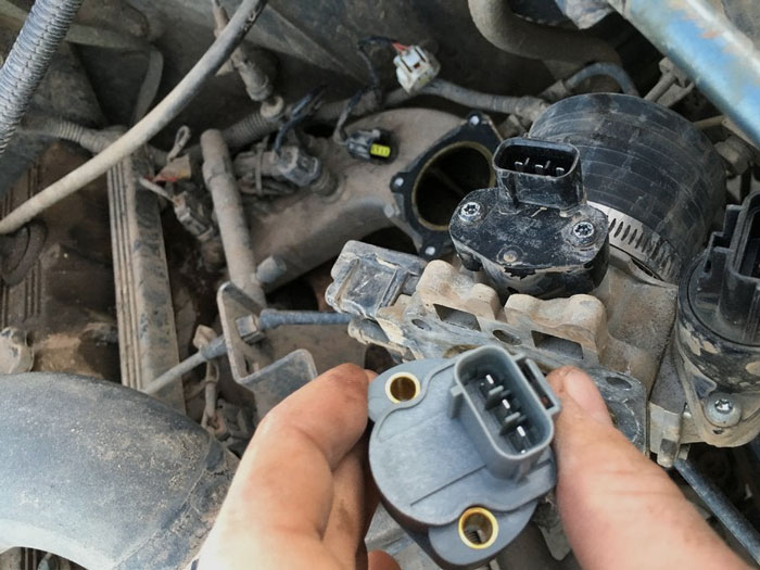 Throttle Position Sensor in Jeep Wrangler