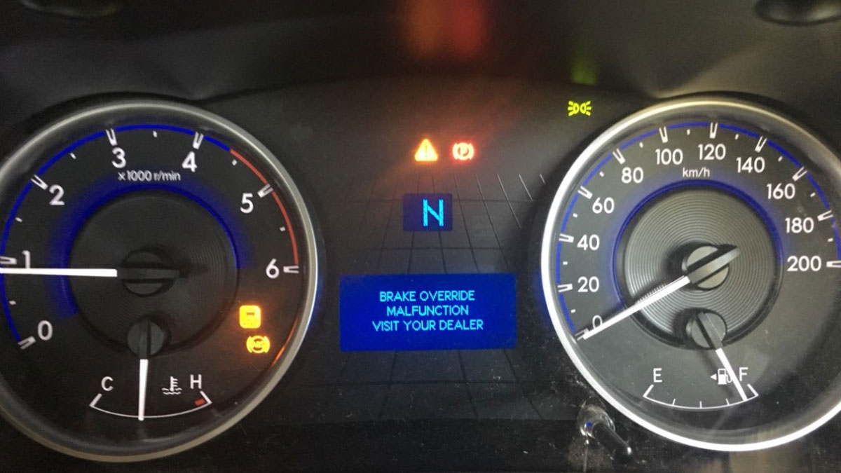 Toyota Brake Override Malfunction Reset: A Guide to Safety