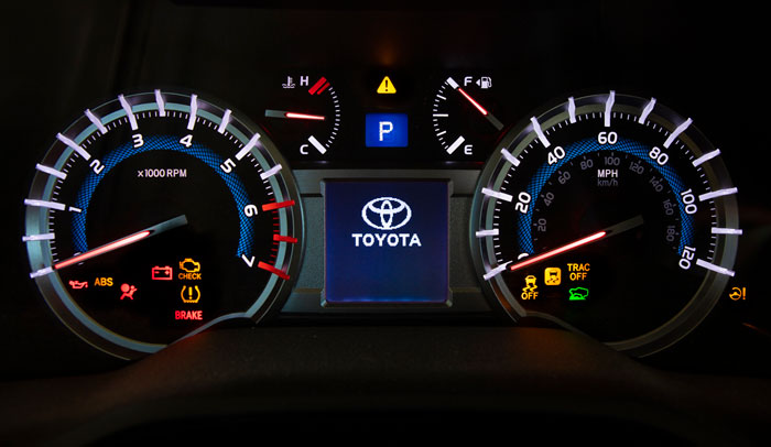 What Is the Toyota 4Runner Maintenance Light