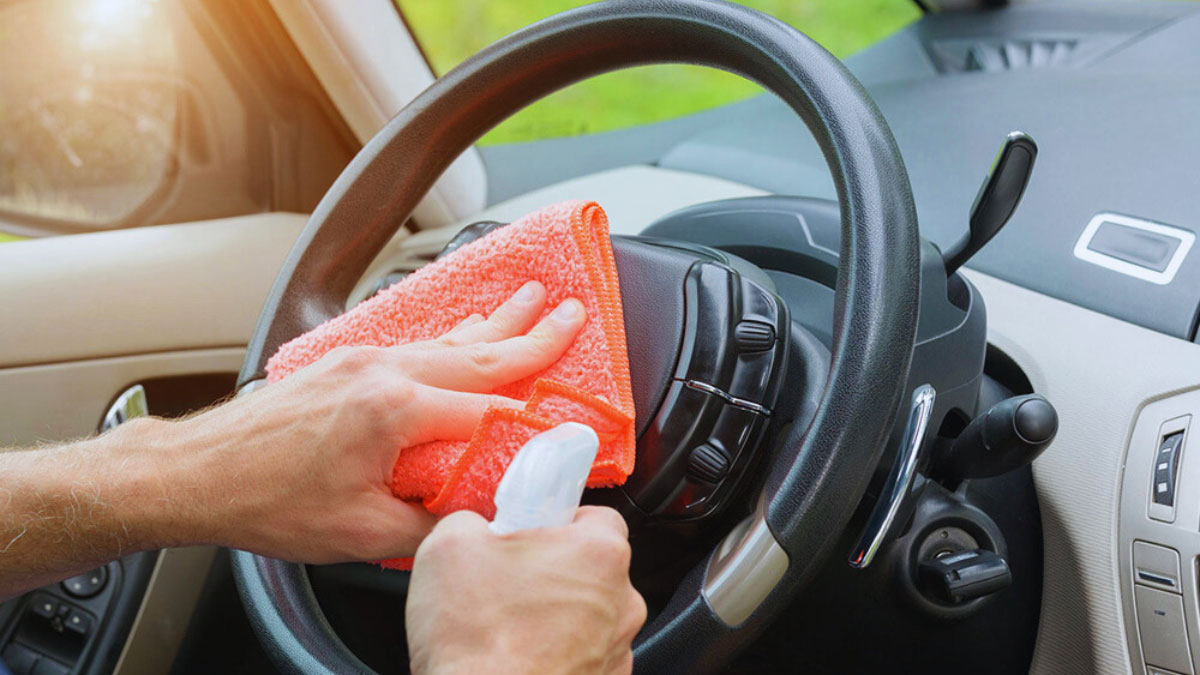 How to Clean 6 Different Types of Steering Wheel