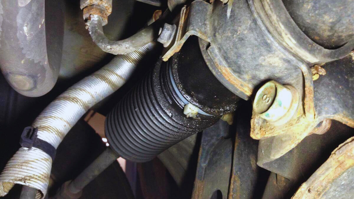 Steering Rack and Pinion Leaks