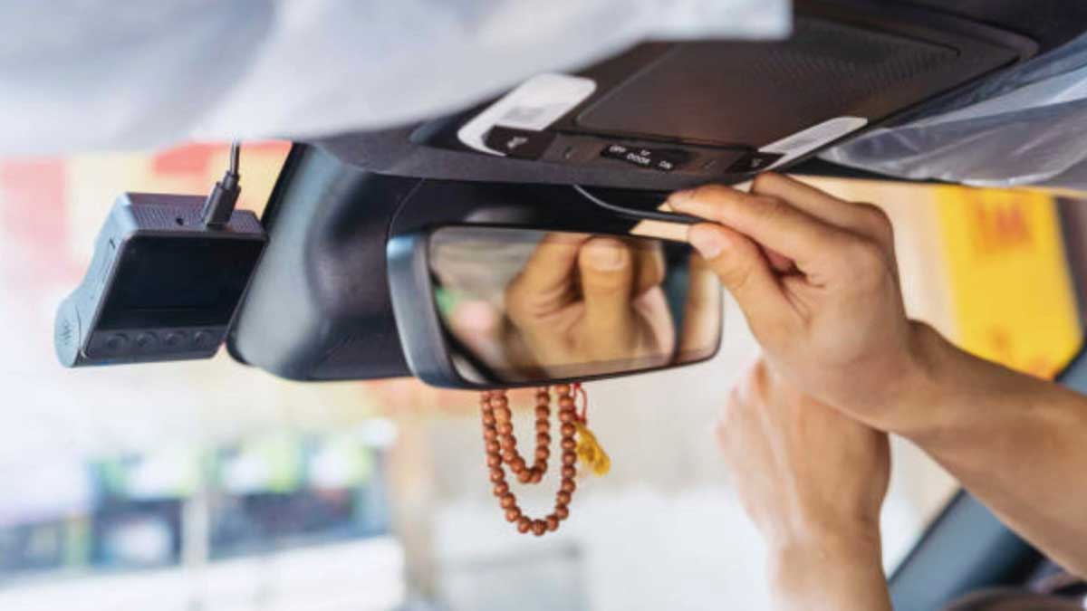 Removing Rear View Mirror Safely