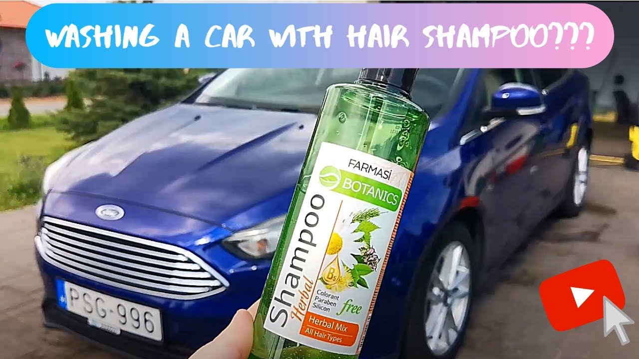 Can I Use Shampoo to Wash My Car Safely?