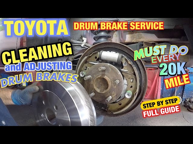 Complete Drum Brake Cleaning Guide - Step by Step Instructions