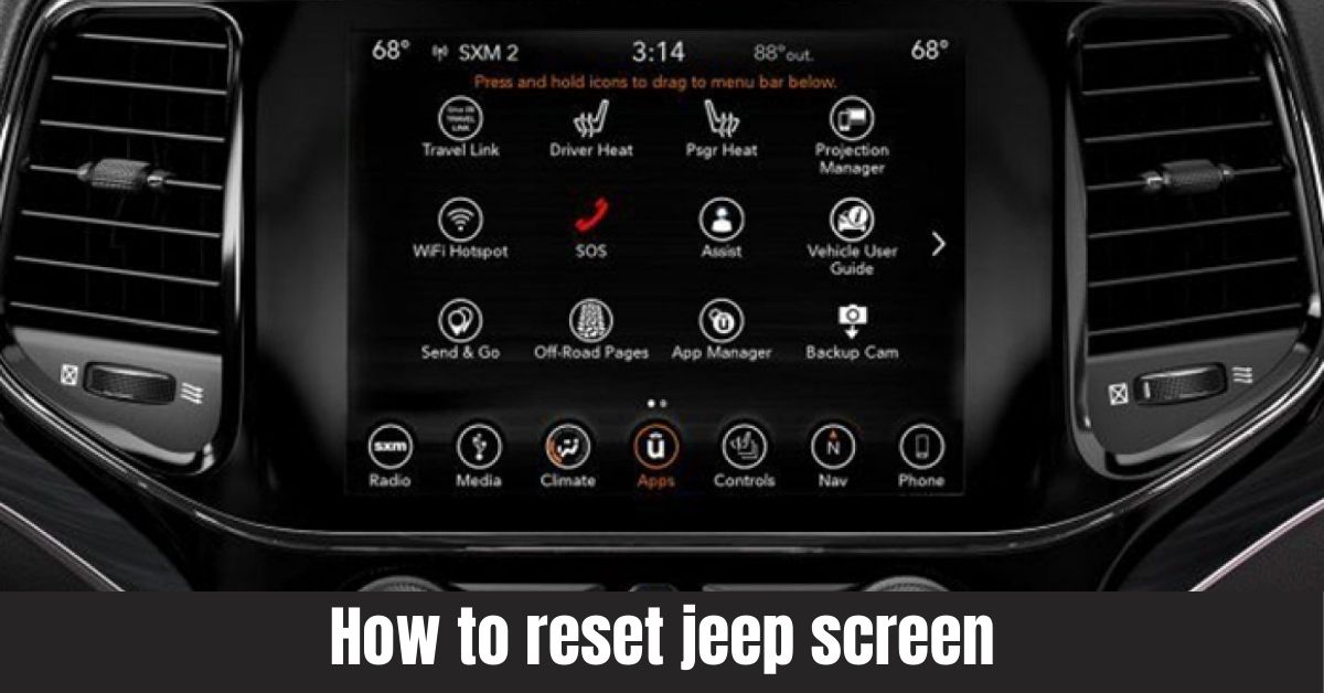 Effective Uconnect Jeep Cherokee Reset Tips