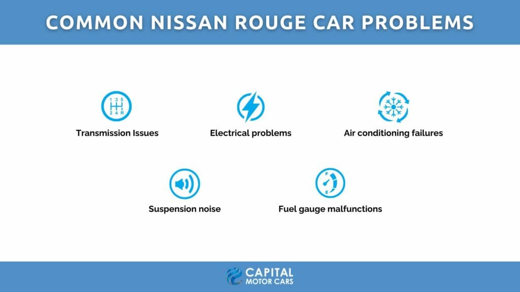 Nissan Rogue Common Problems and Solutions