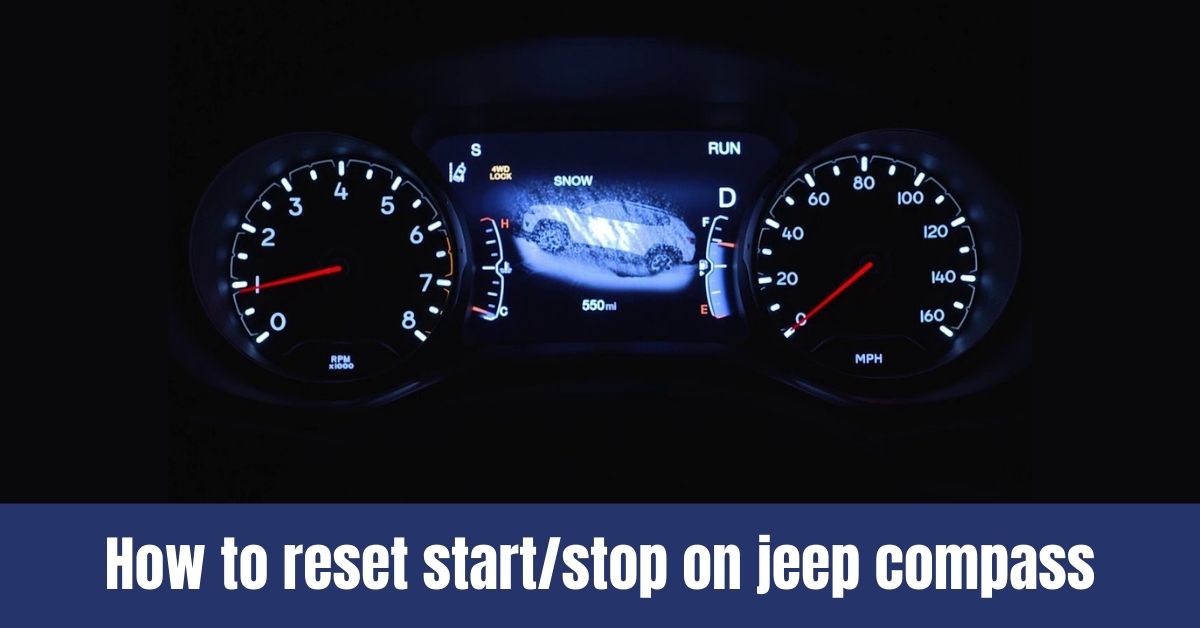 Quick Fix: How to Reset Start/Stop on Jeep Compass