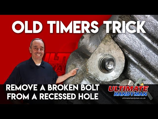 Removing a Broken Bolt: Techniques to Keep Your Cool