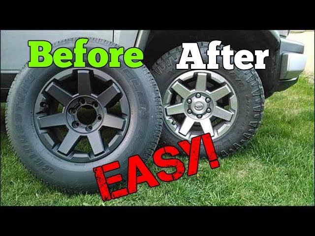 Removing Plasti Dip From Rims: Effective DIY Guide