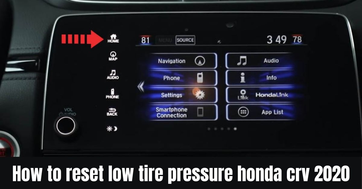 Resetting Low Tire Pressure in Your Honda CR-V 2020: A Step-by-Step Guide