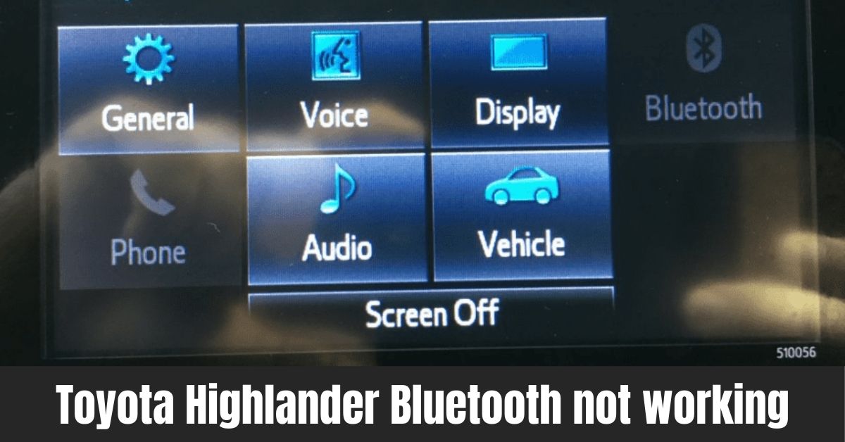 Troubleshooting Toyota Highlander Bluetooth Connection Problems