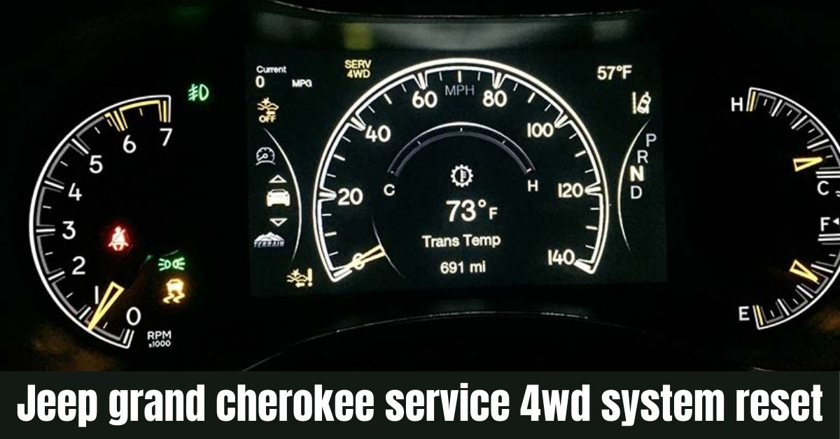 Ultimate Guide: Jeep Grand Cherokee Service 4WD System Reset